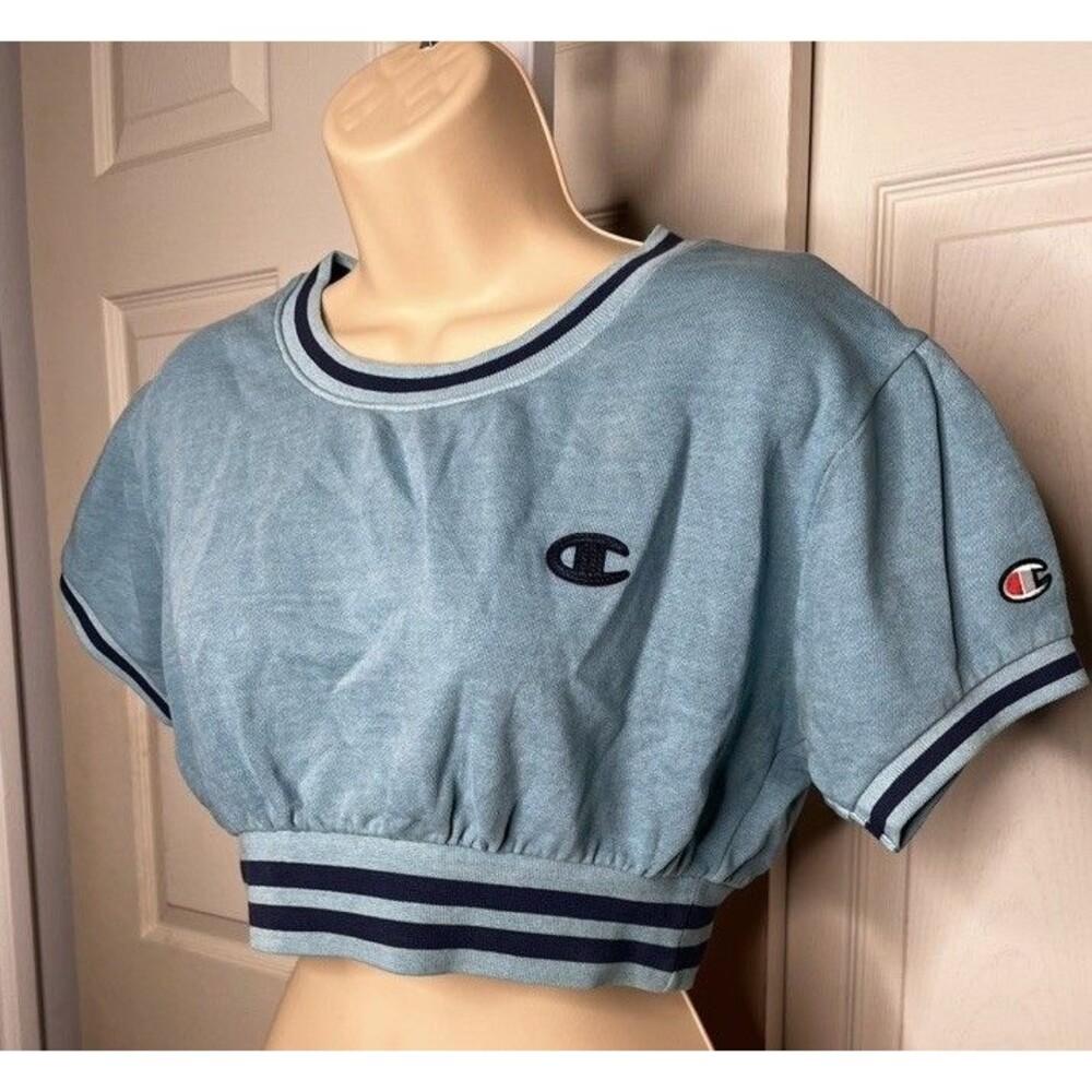 Champion Women's Vintage Wash Cropped Sweatshirt Size S - Picture 4 of 9
